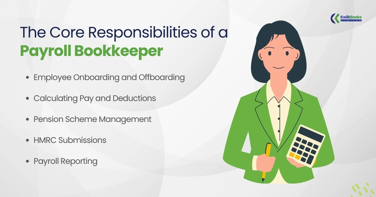 The Core Responsibilities of a Payroll Bookkeeper 