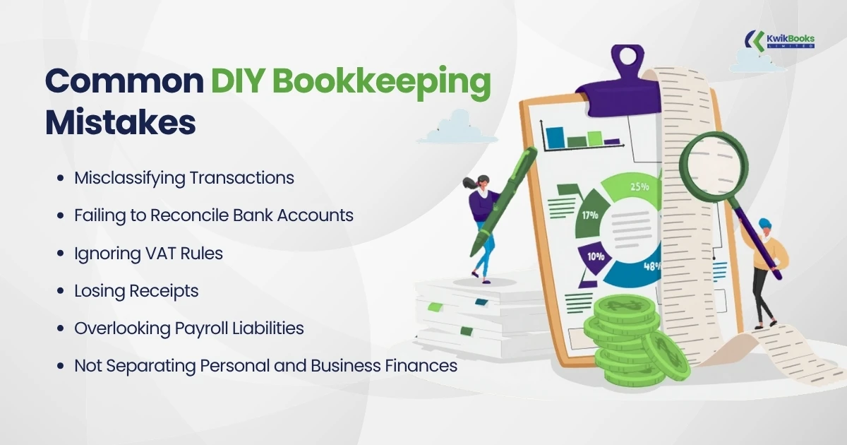 Common DIY Bookkeeping Mistakes 